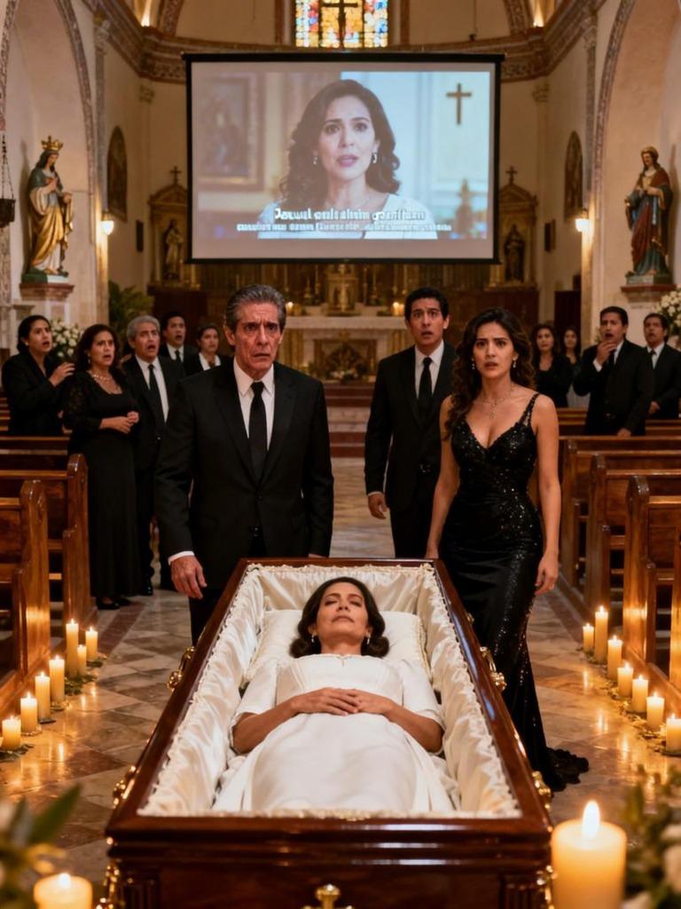 Llegó al velorio con su amante… sin imaginar que su esposa había dejado una trampa millonaria esperándolo.