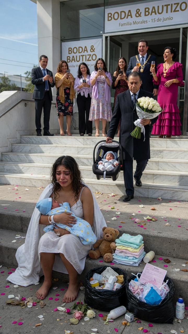 “La casa ya es de mi mamá”: Su esposo la echó descalza del hospital con su recién nacido para robarle su patrimonio, pero cometió 1 fatal error que lo llevó a la ruina absoluta.