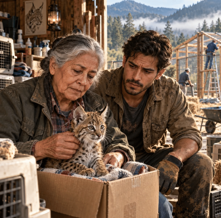 Después de 38 años salvando animales, decidí retirarme… pero nueve días después apareció un cachorro de lince huérfano, y entendí que mi último rescate no era salvarlo a él, sino encontrar quién cuidaría de los siguientes
